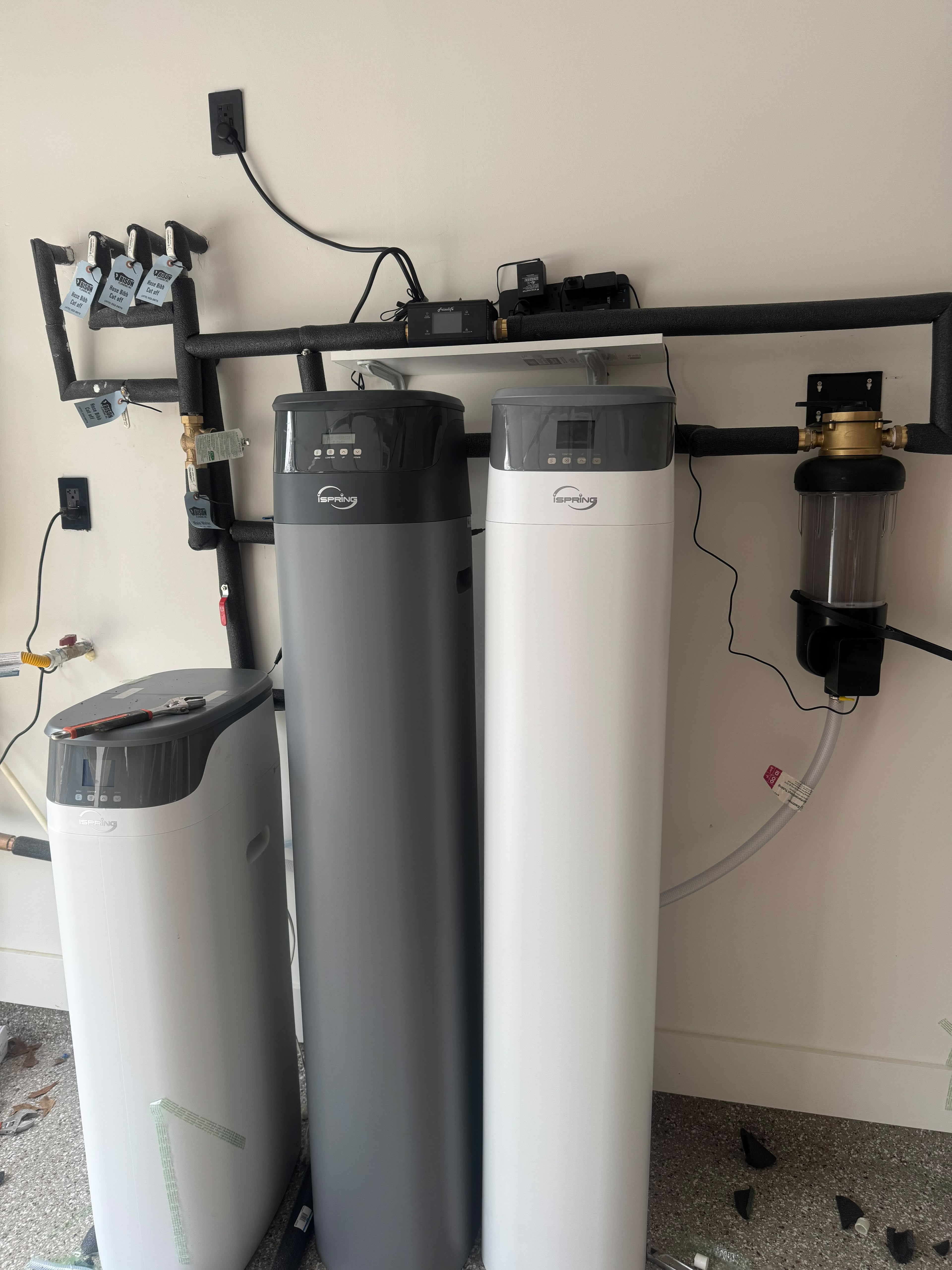 Sistema de agua instalado por MEGUMI